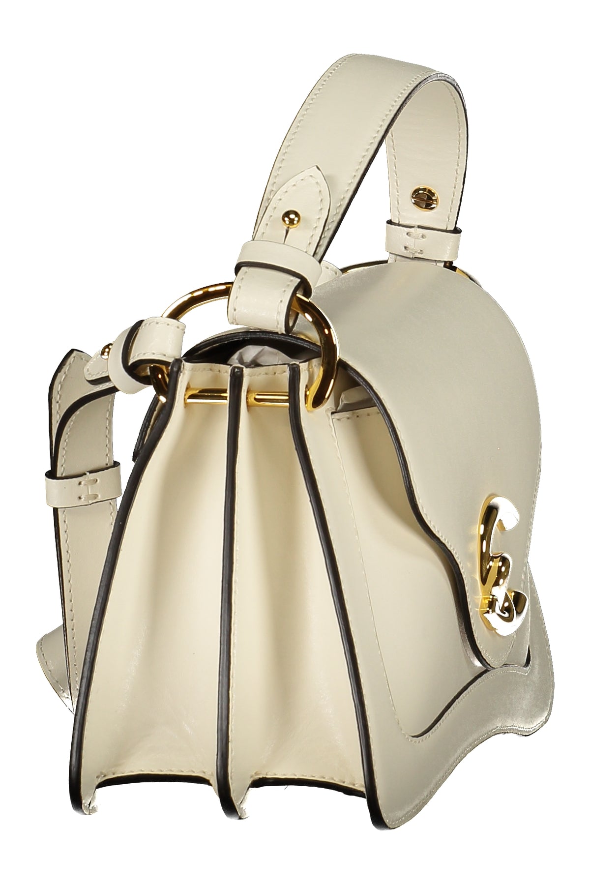 Coccinelle C-Me Calf Bag - White