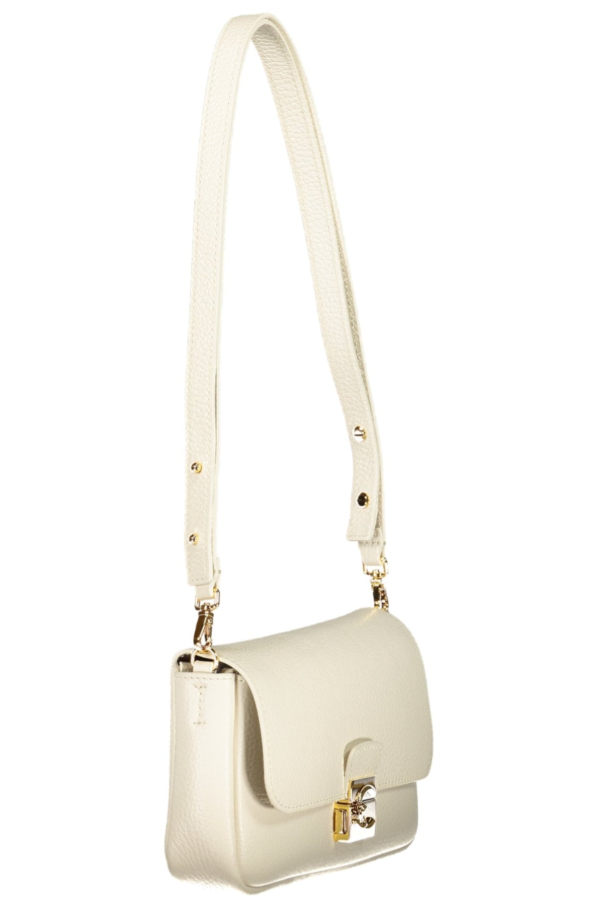Coccinelle Mini U4K C-Me Lock Bag - White