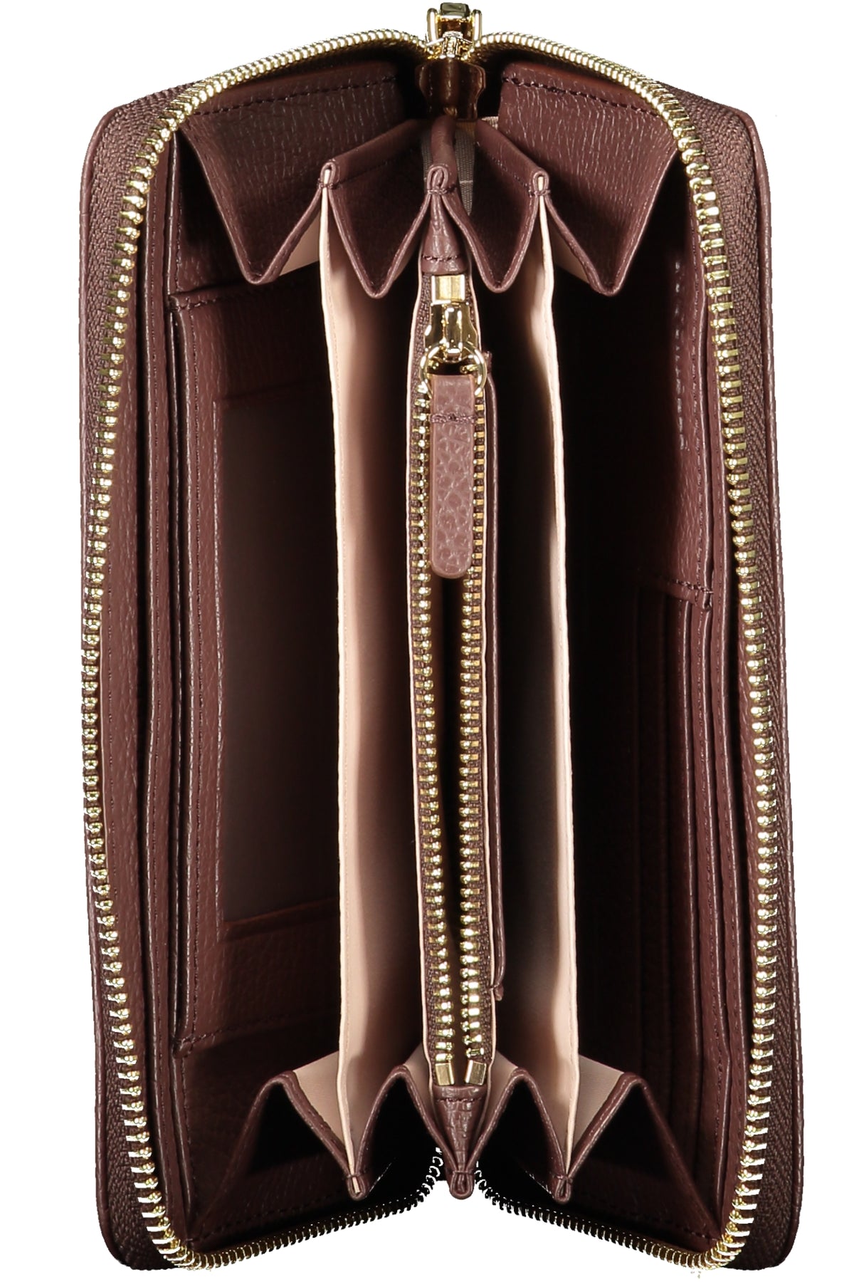 Coccinelle Metallic Soft Wallet - Brown