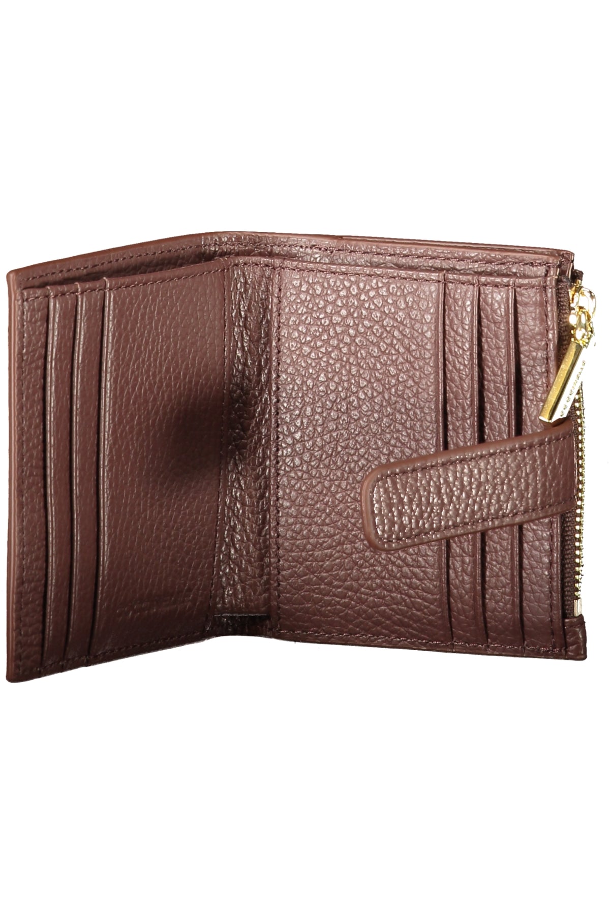 Coccinelle Metallic Soft Wallet - Brown