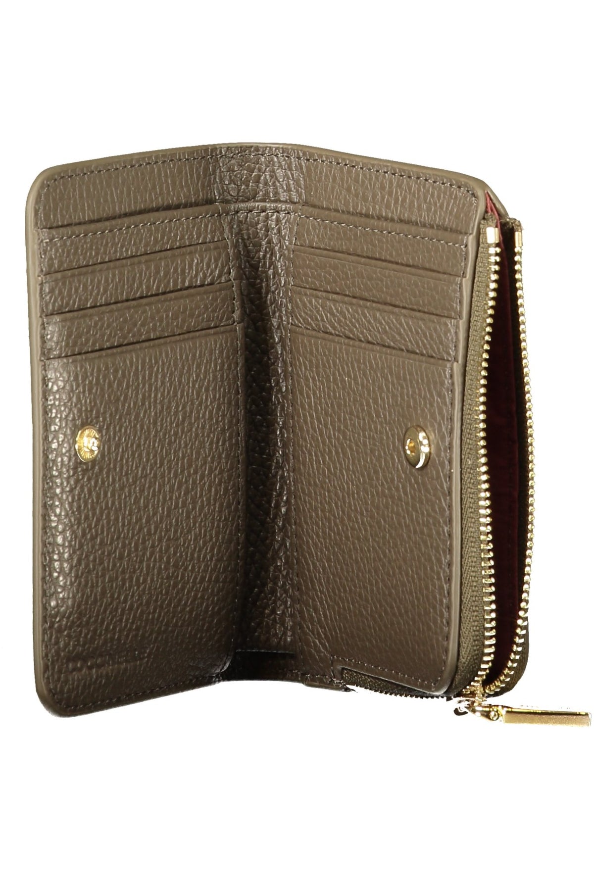 Coccinelle Metallic Soft Wallet - Brown