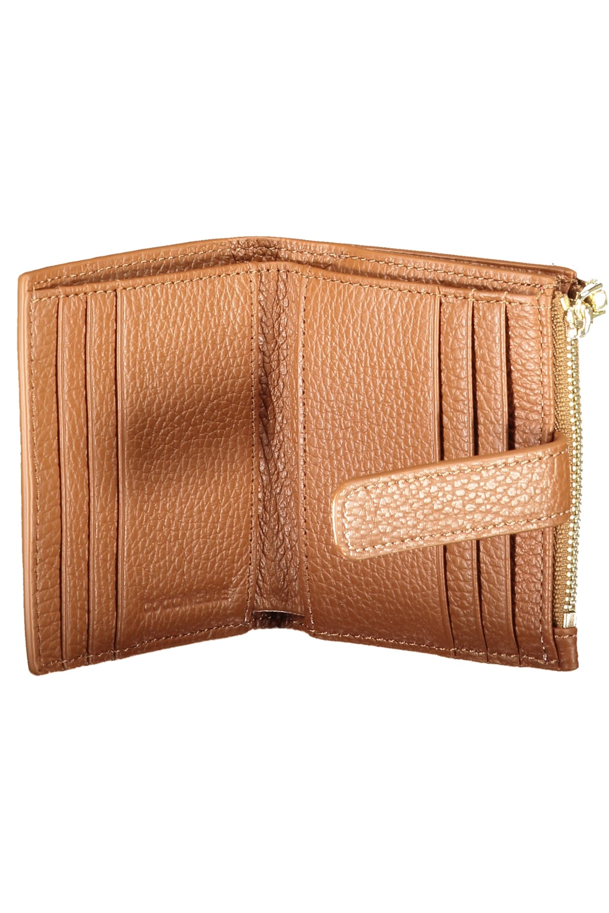 Coccinelle Metallic Soft Wallet - Brown