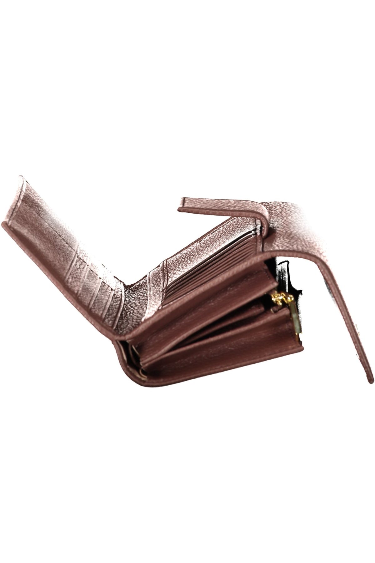 Coccinelle Metallic Soft Wallet - Brown