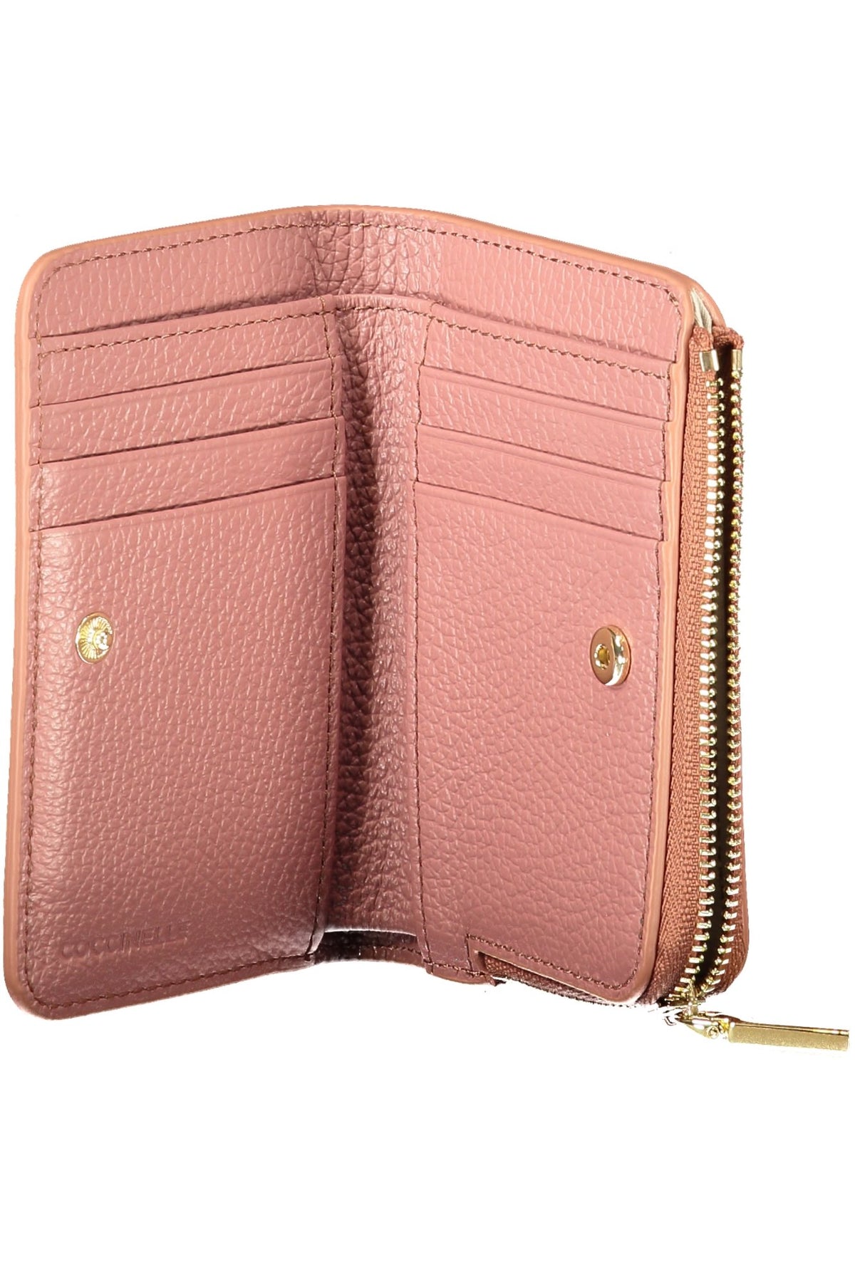 Coccinelle Metallic Soft Wallet - Pink