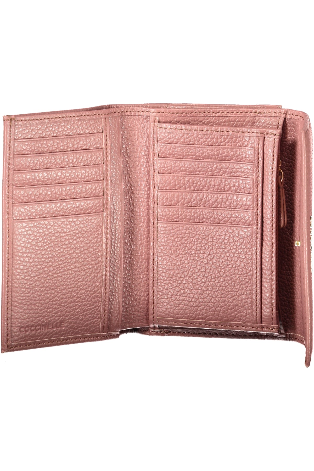 Coccinelle Metallic Soft Wallet - Pink