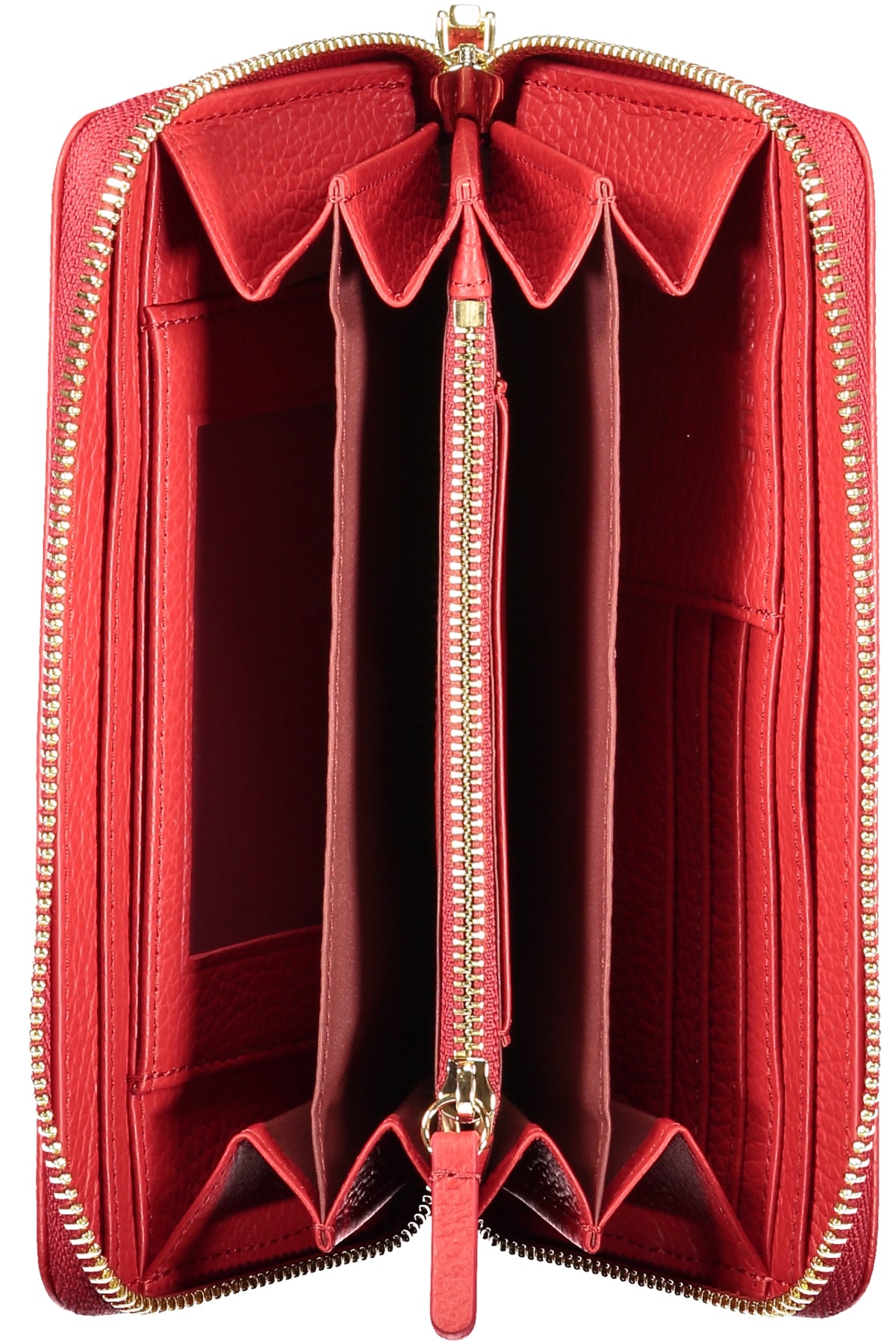 Coccinelle Metallic Soft Wallet - Red