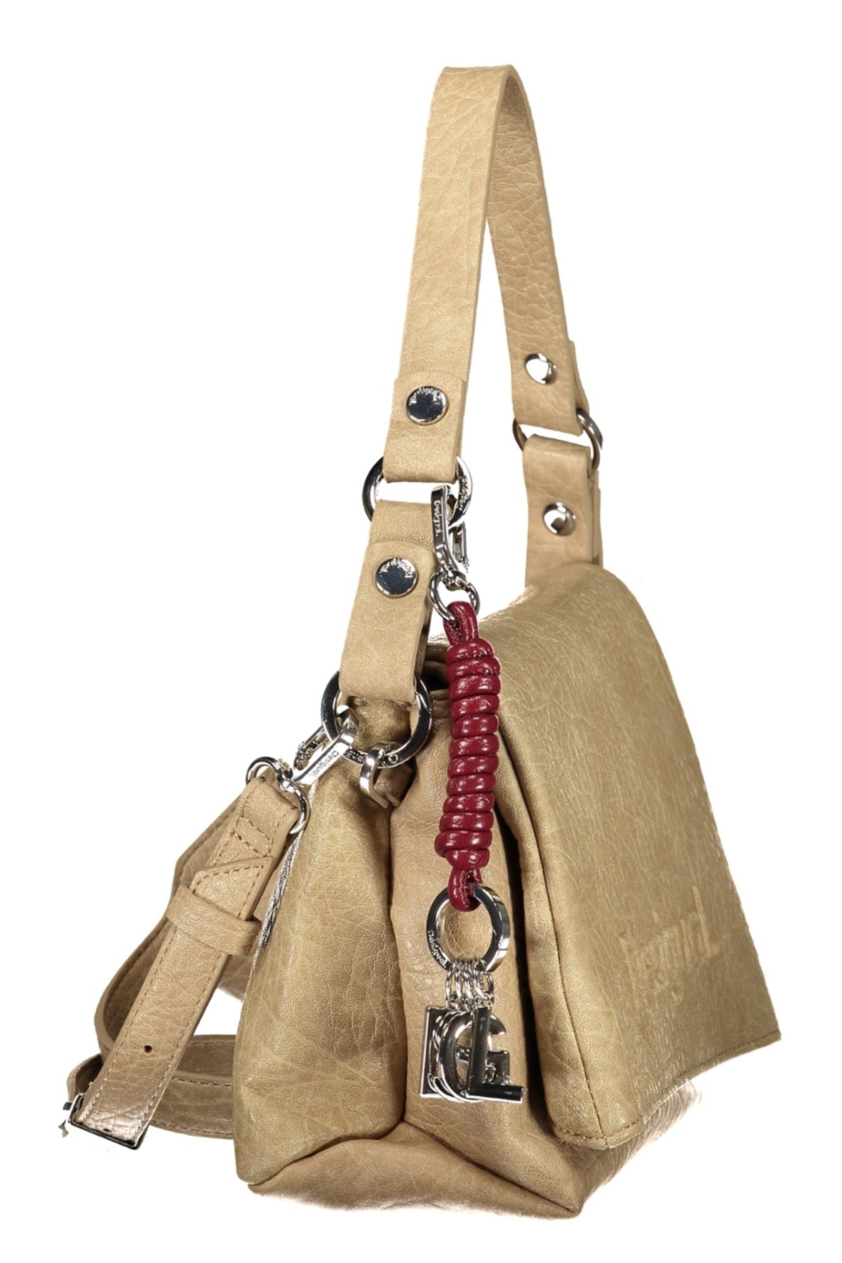Desigual Half Logo Venecia 4.0 Bag - Beige