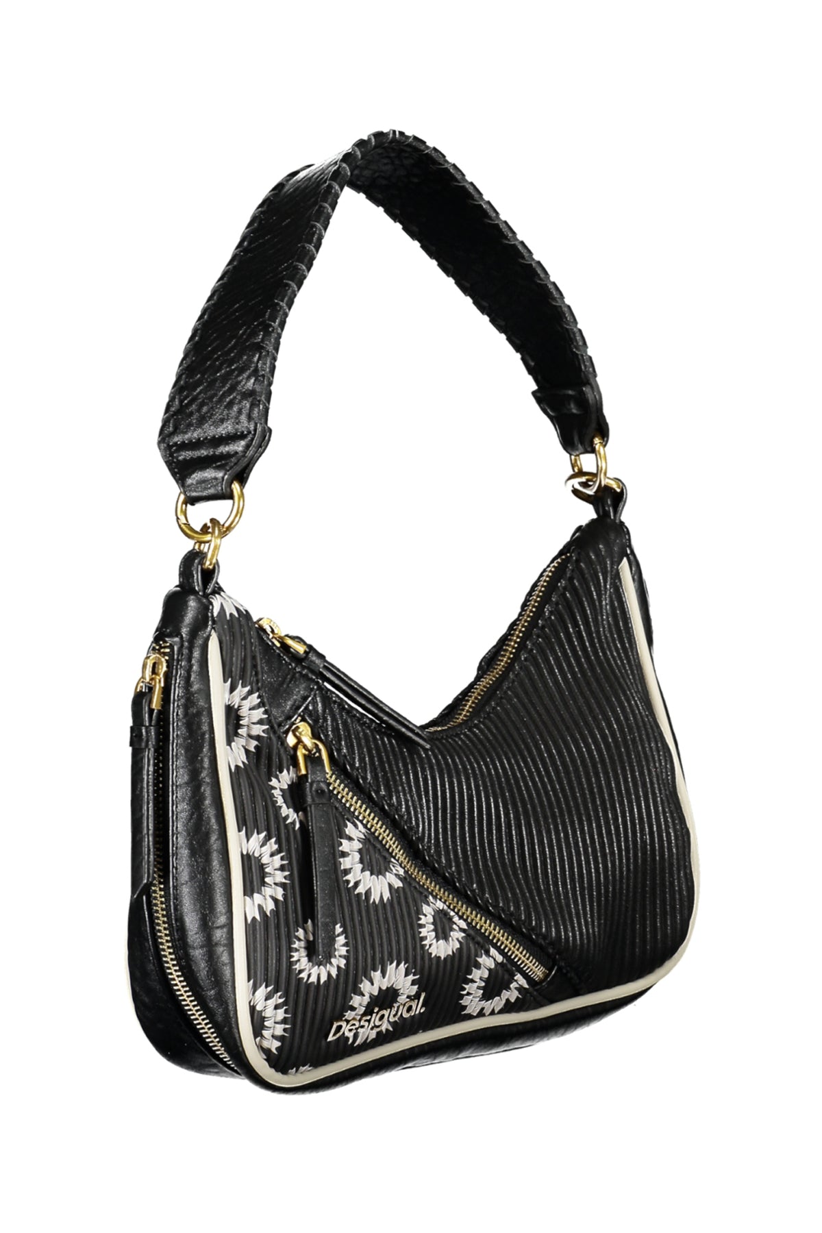 Desigual Bag with 1 removable shoulder handle - Black