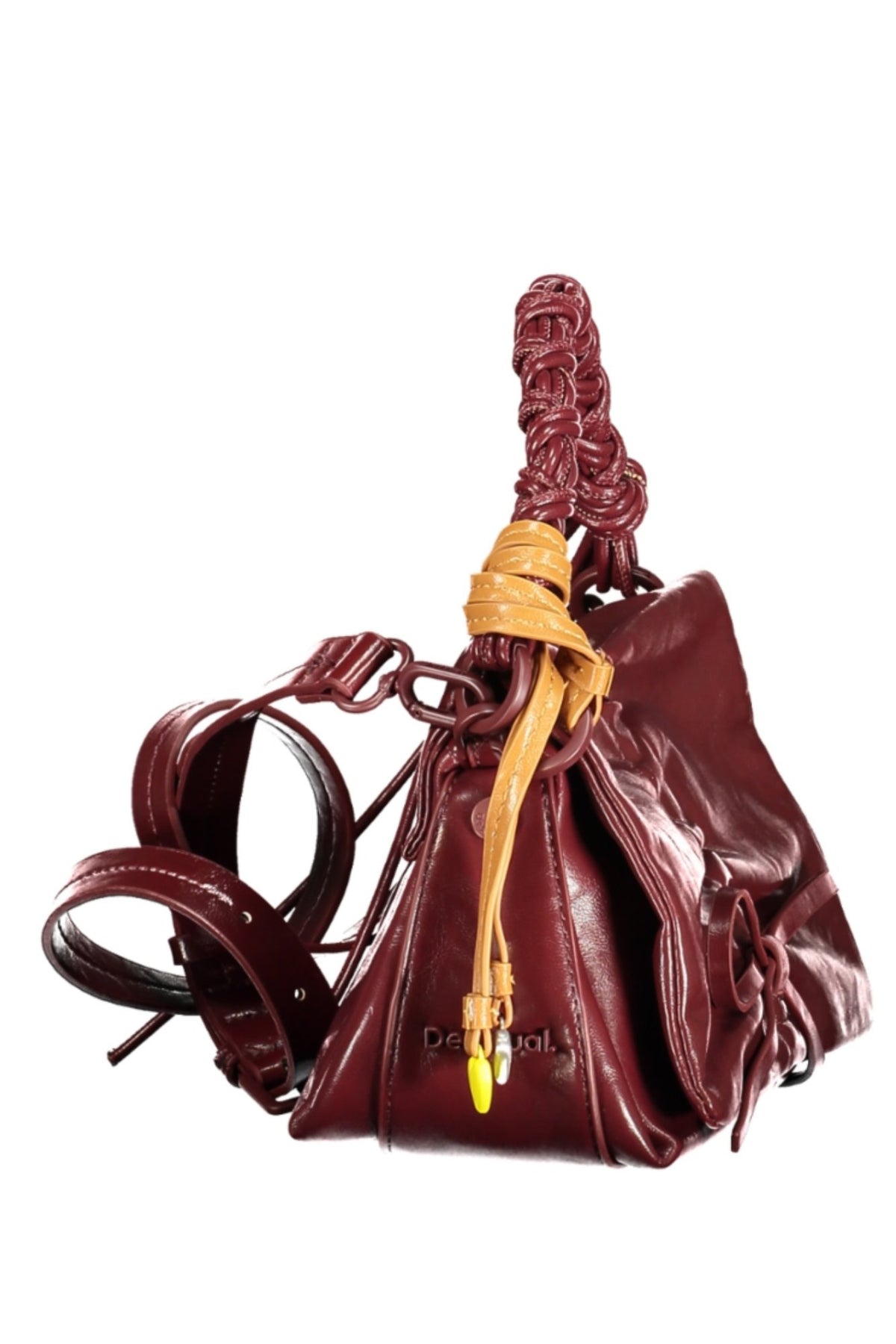 Desigual Rodio Naron Mini Flap Burgundy Bag - Purple