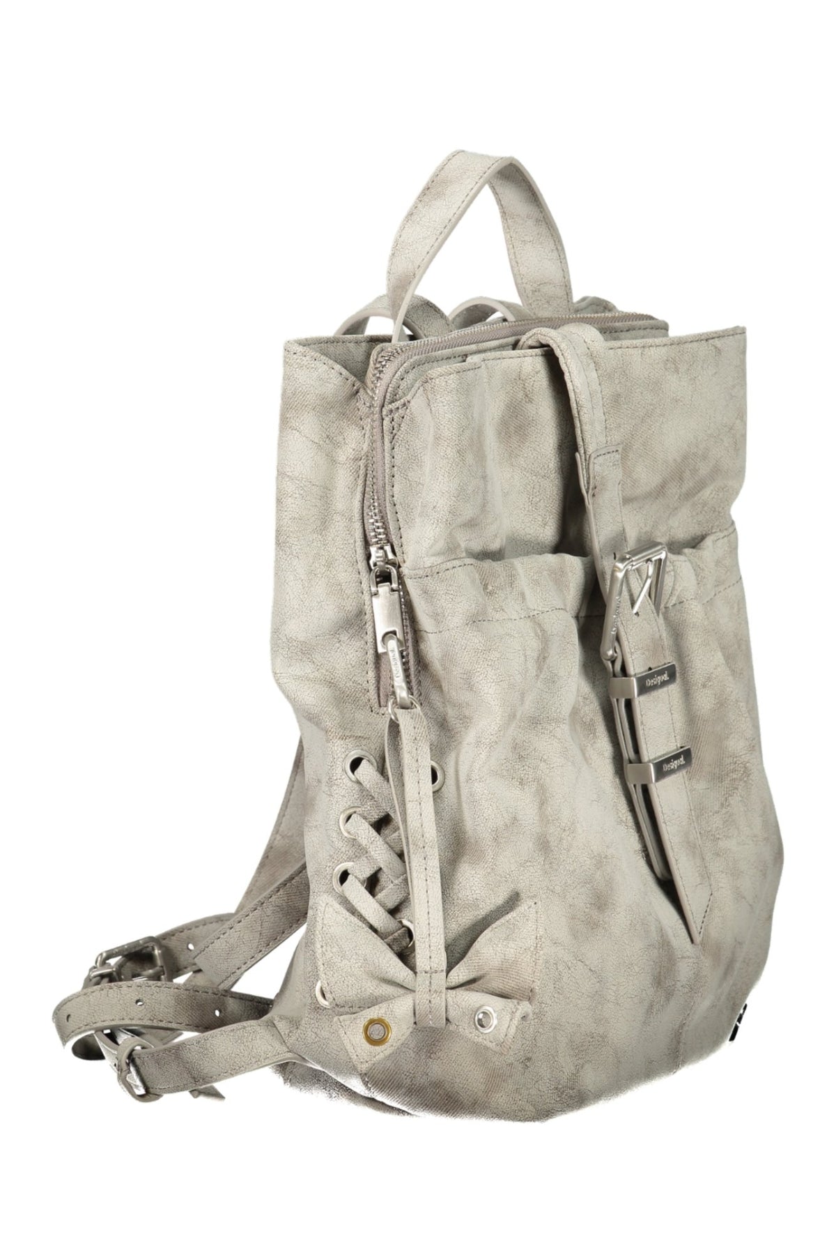 Desigual Nickel Sumy Mini Straight Backpack - Grey