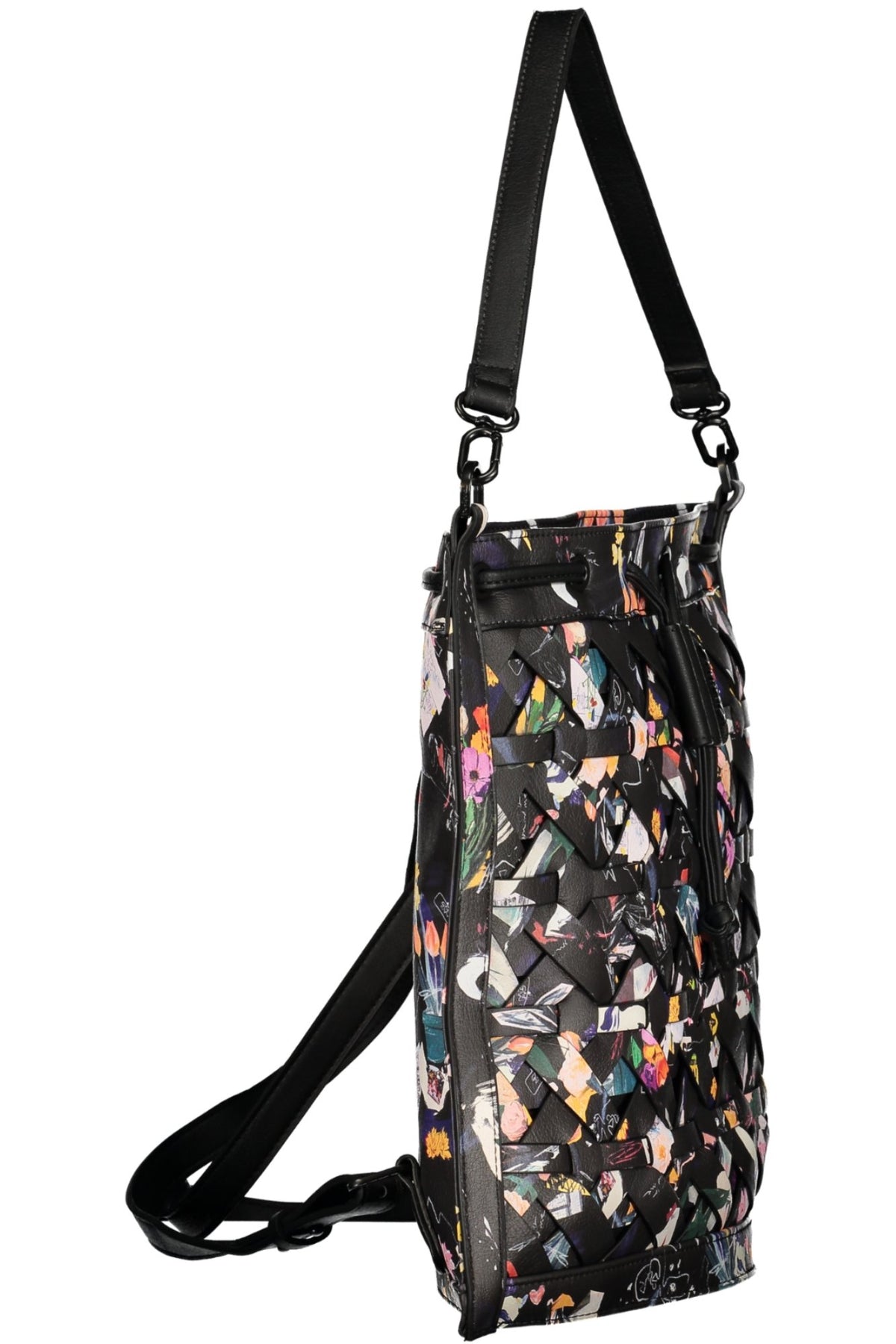 Desigual Convertible Backpack Bag - Black