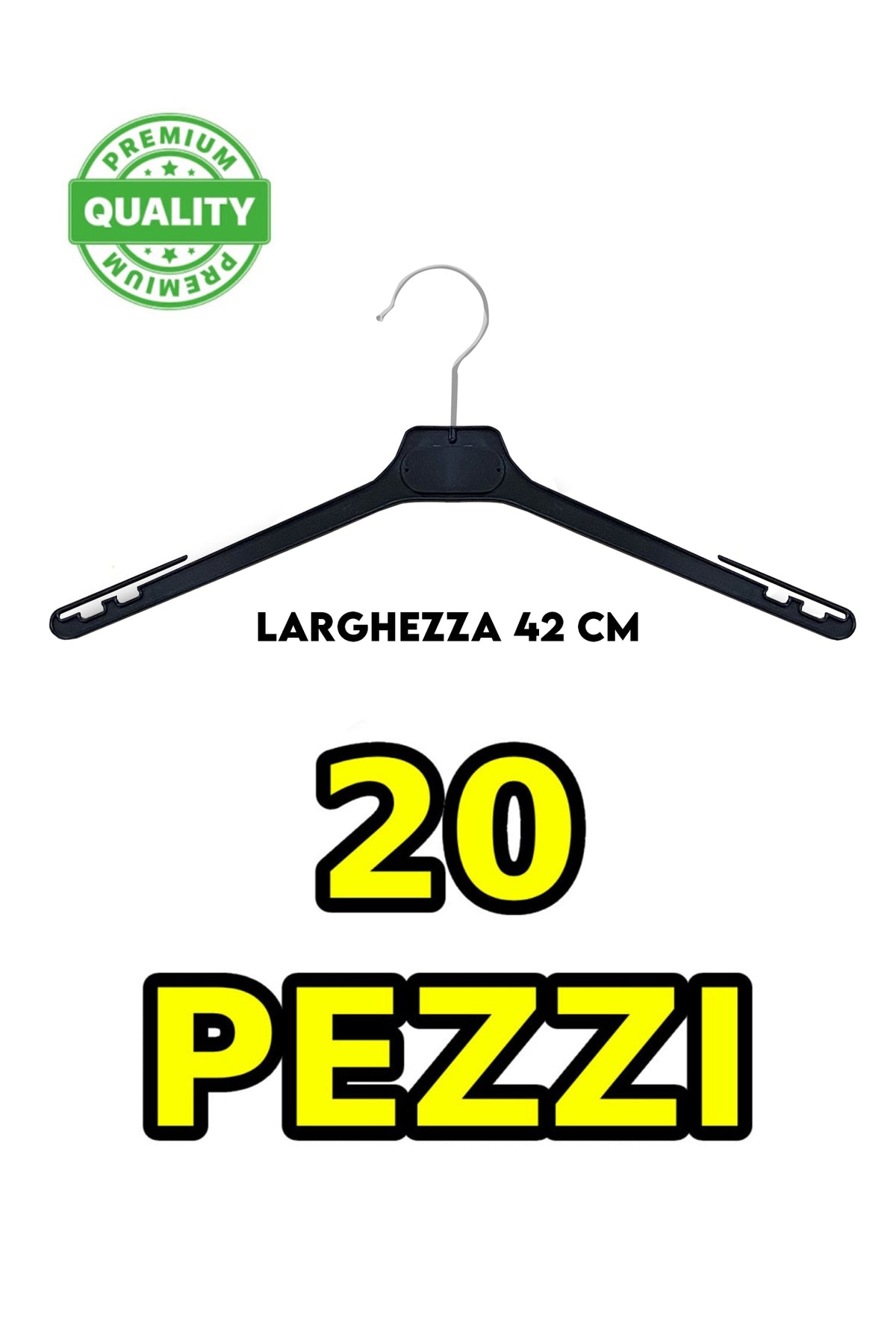Grucce Slim Tank Top Hangers - Black