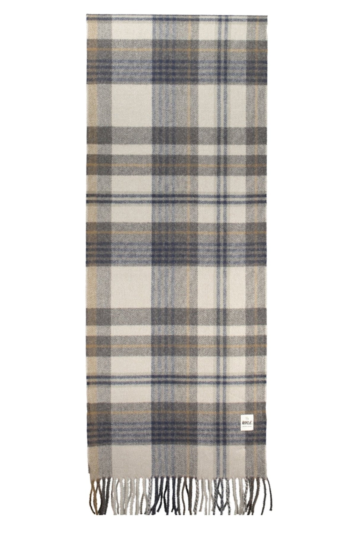 Rifle Tartan Scarf - Grey