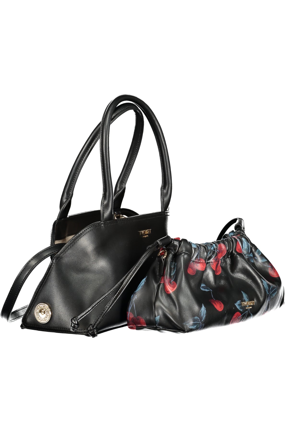 Twinset Bag with 2 shoulder handles - Black