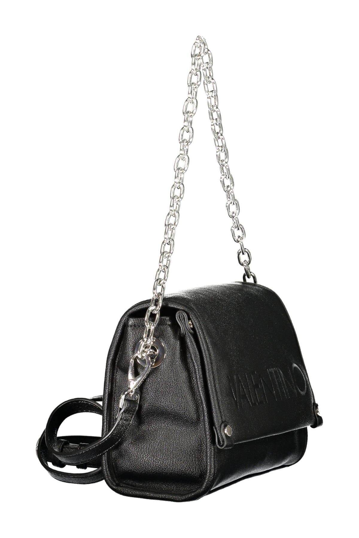 Valentino Bag with 1 chain shoulder handle - Black