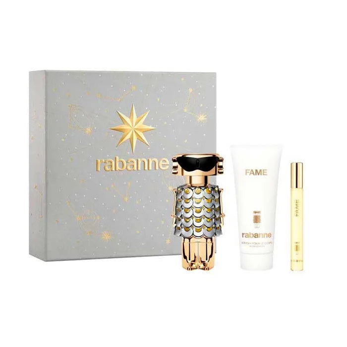 Paco Rabanne Fame Eau De Perfume Spray 50ml Set 3 Pieces