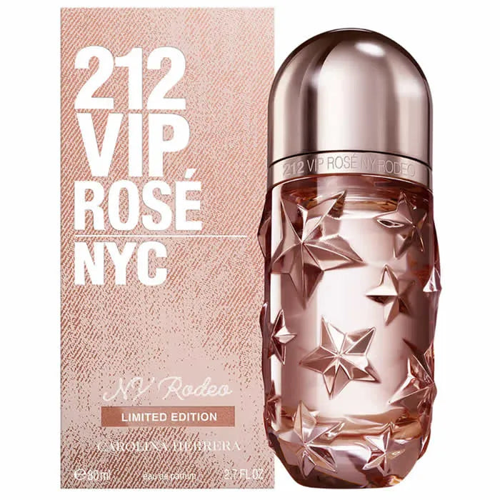 Carolina Herrera 212 Vip Rosé Ny Rodeo Eau De Parfum Spray 100ml Limited Edition