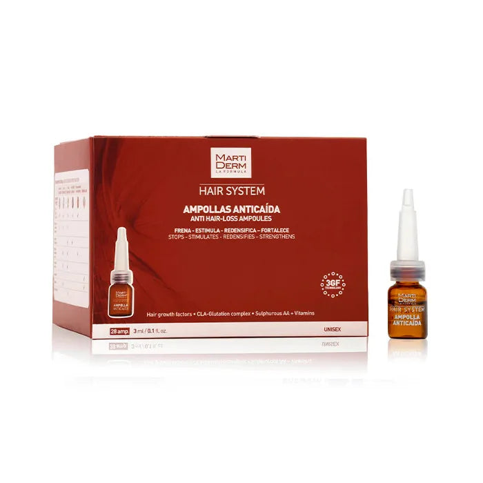 Martiderm Hair System Anti-Hair Lose 28 Ampoules
