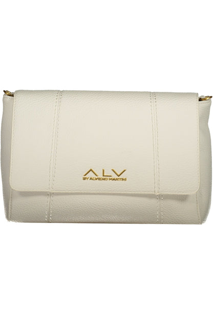 Alv By Alviero Martini Diana Messenger Bag - White