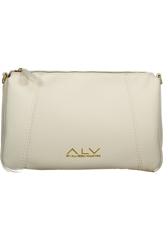 Alv By Alviero Martini Diana 3 Compartment Bag - White