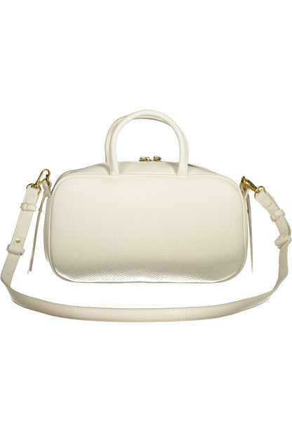 Alv By Alviero Martini Diana Boston Bag - White