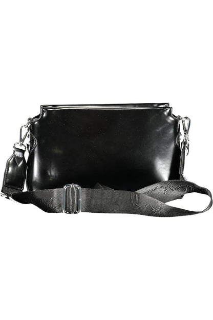 Byblos Crossbody Bag with adjustable and removable strap - Black