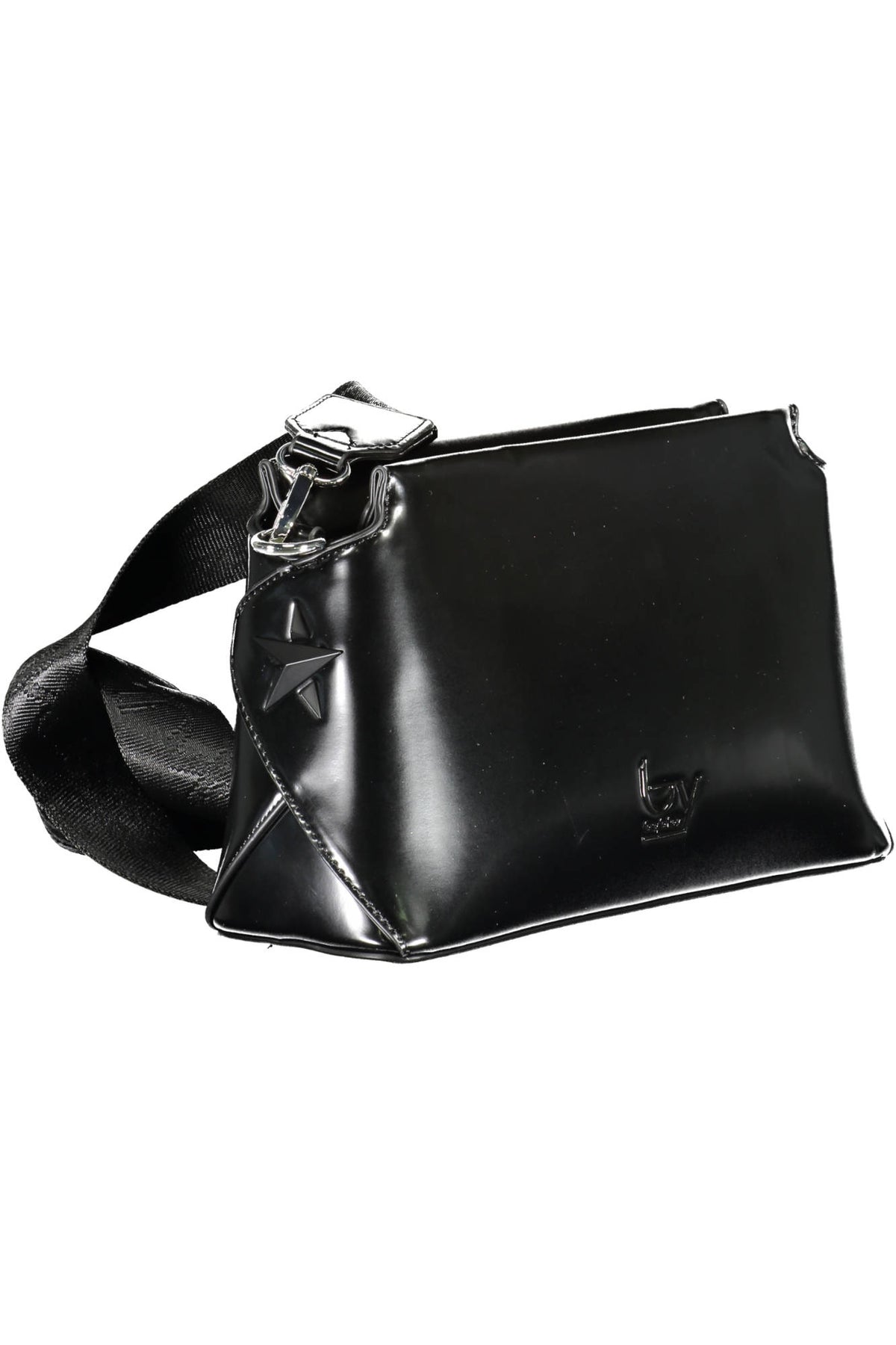 Byblos Crossbody Bag with adjustable and removable strap - Black