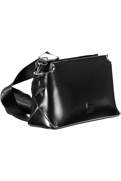 Byblos Crossbody Bag with adjustable and removable strap - Black