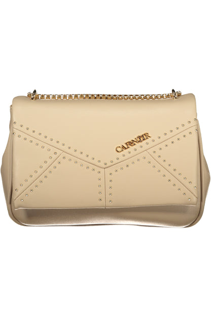 Cafenoir Crossbody Bag with chain strap - Beige