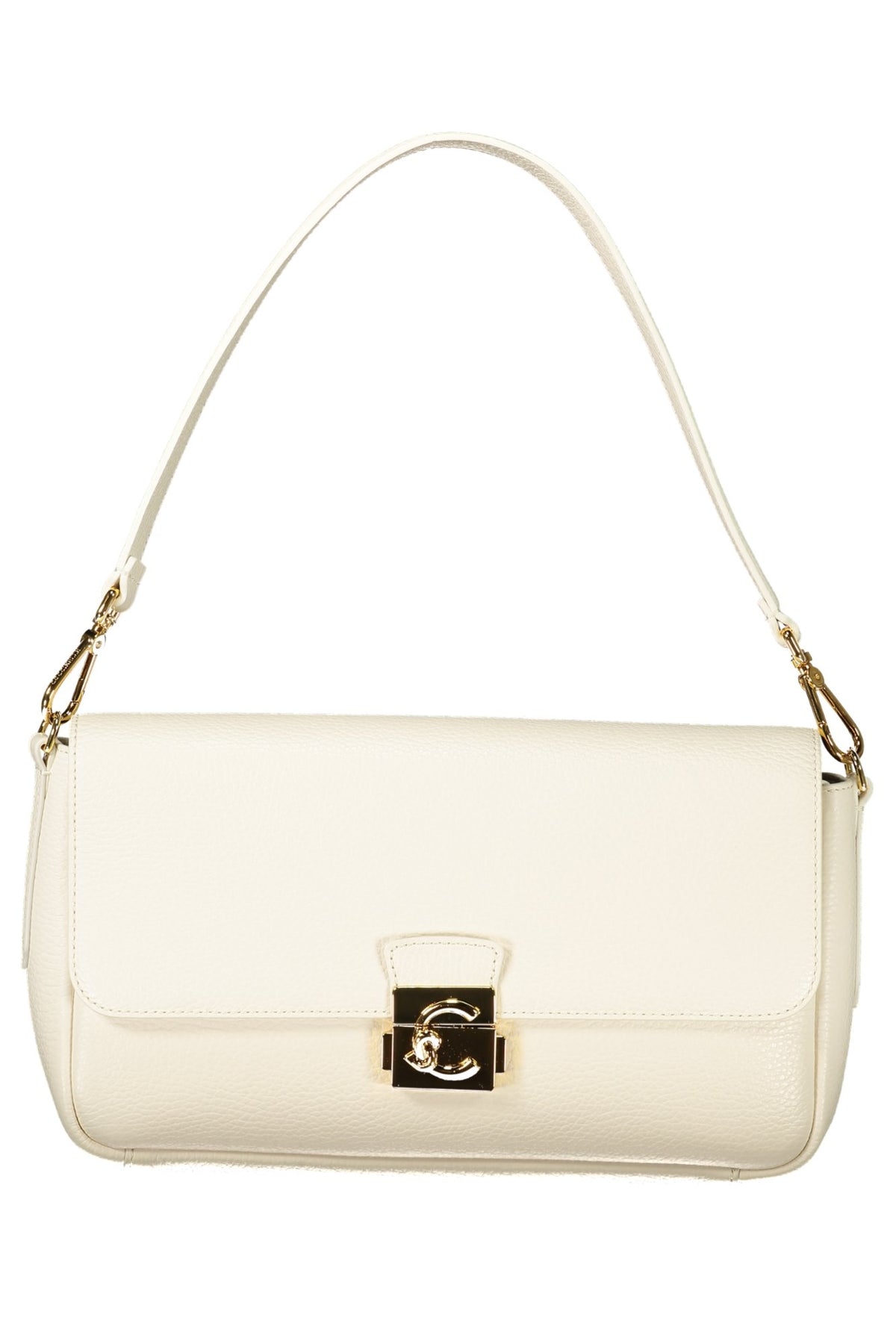Coccinelle U4K C-Me Lock Bag - White