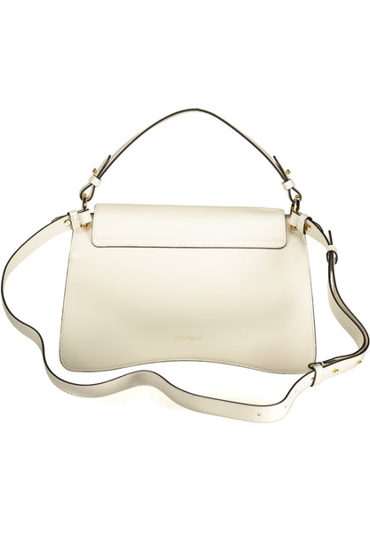 Coccinelle C-Me Calf Bag - White