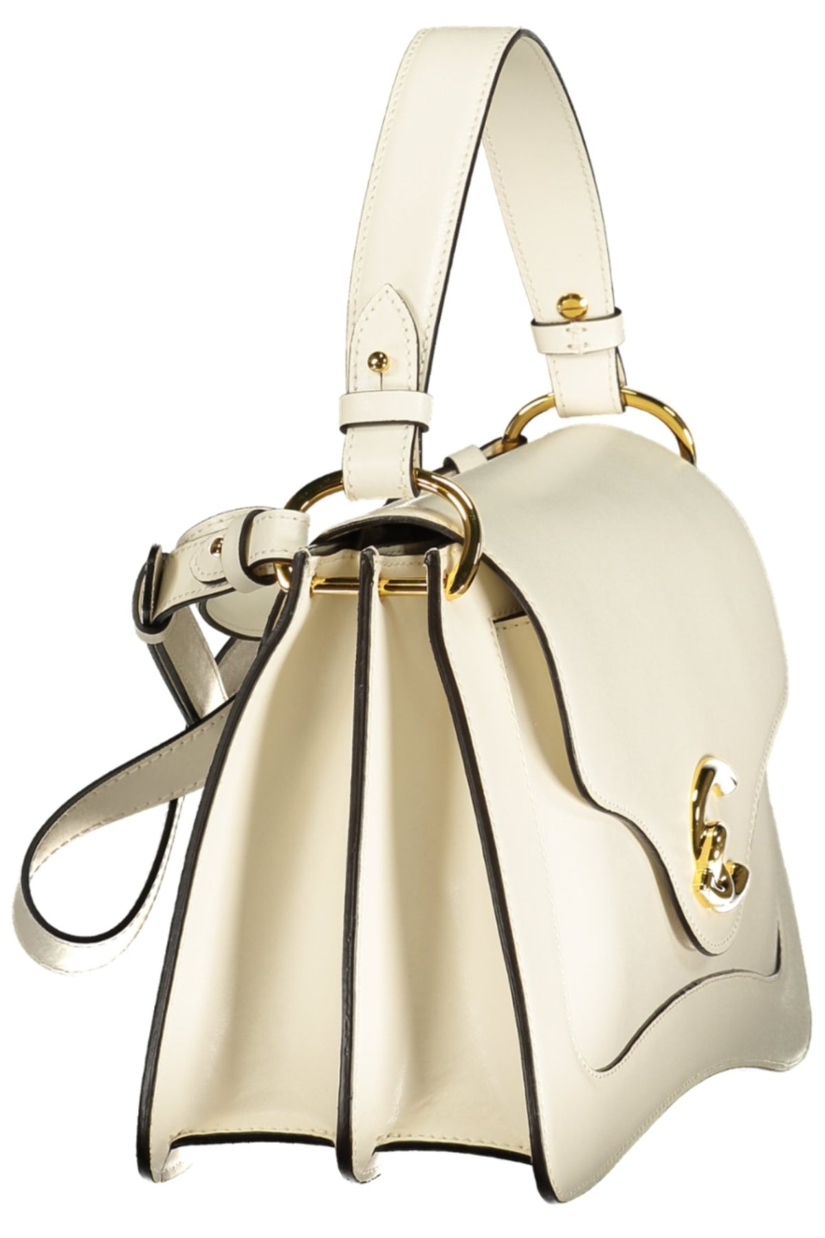 Coccinelle C-Me Calf Bag - White