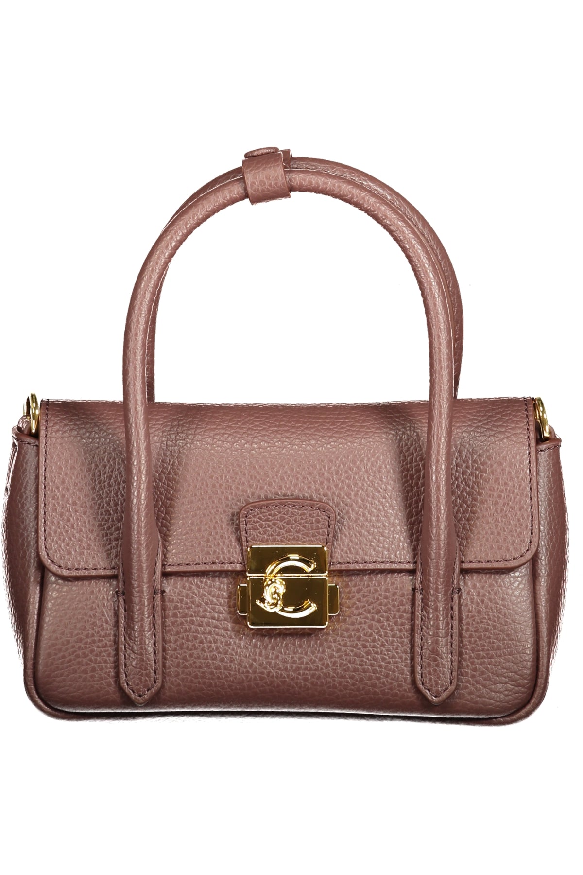 Coccinelle Mini U4K C-Me Lock Bag - Brown