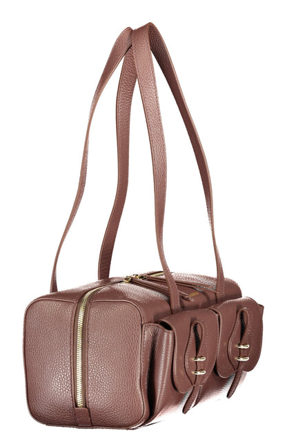 Coccinelle Mavery Pocket Bag - Brown