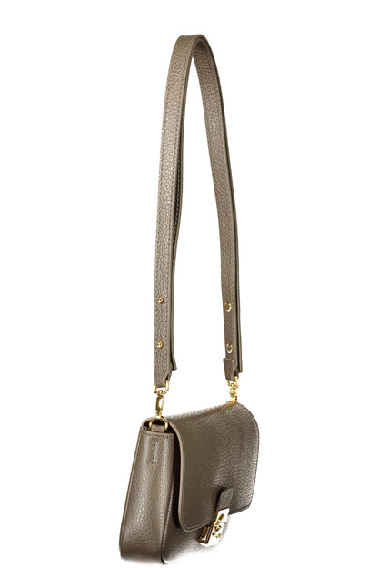 Coccinelle Mini U4K C-Me Lock Bag - Brown