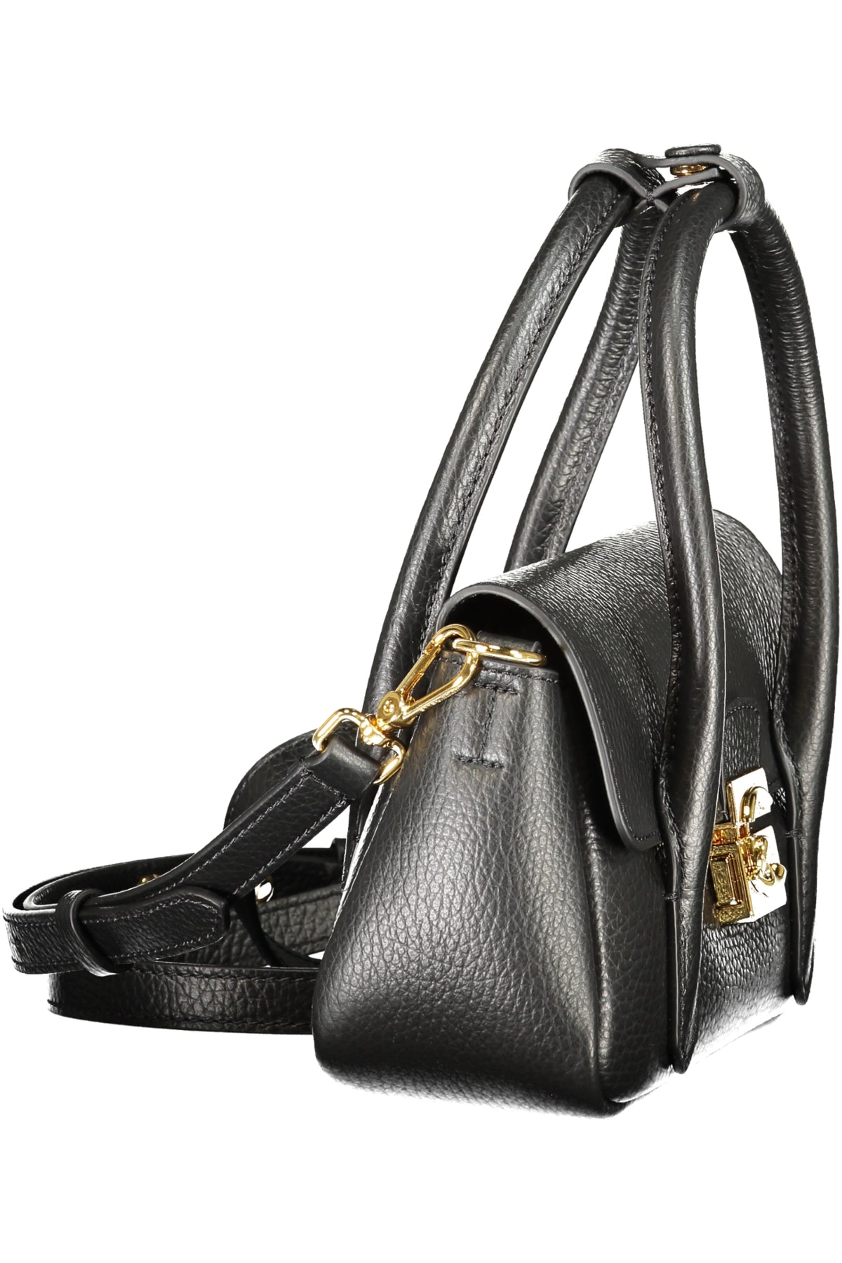 Coccinelle Mini U4K C-Me Lock Bag - Black