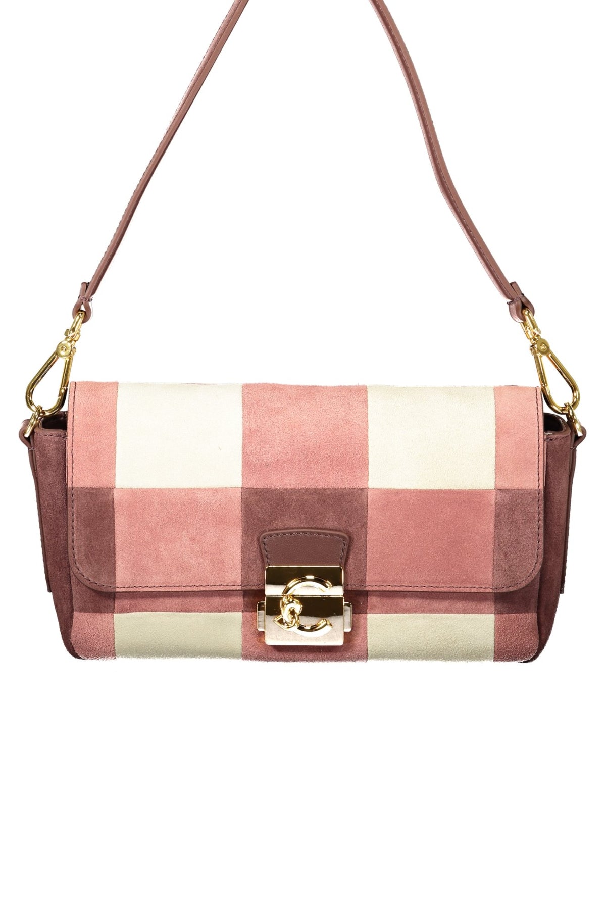 Coccinelle C-Me Lock Bag - Pink