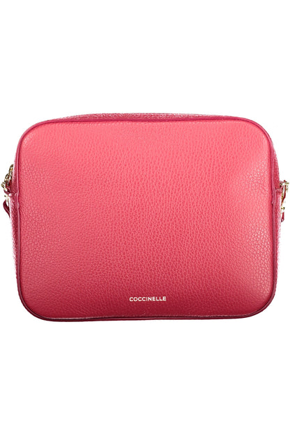 Coccinelle Tebe Bag with adjustable and removable shoulder strap - Red