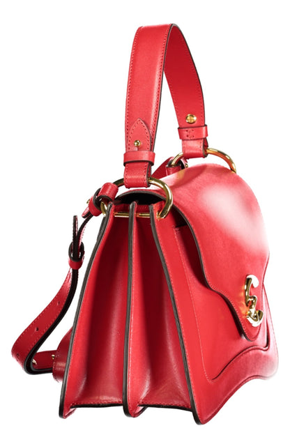 Coccinelle C-Me Calf Bag - Red