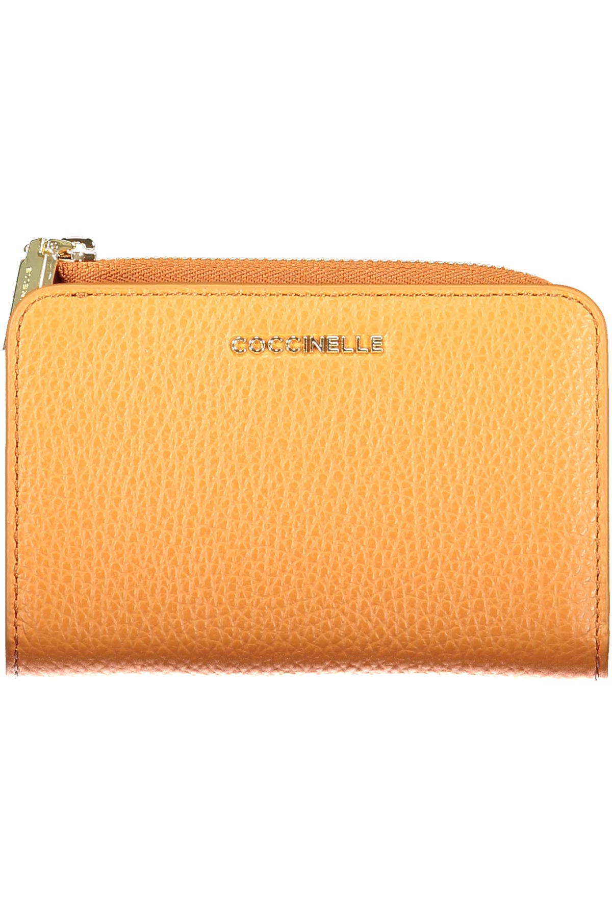 Coccinelle Metallic Soft Wallet - Orange