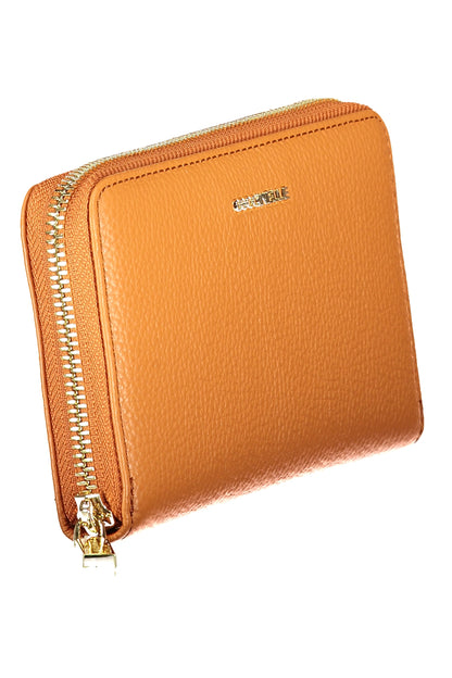 Coccinelle Metallic Soft Wallet - Orange