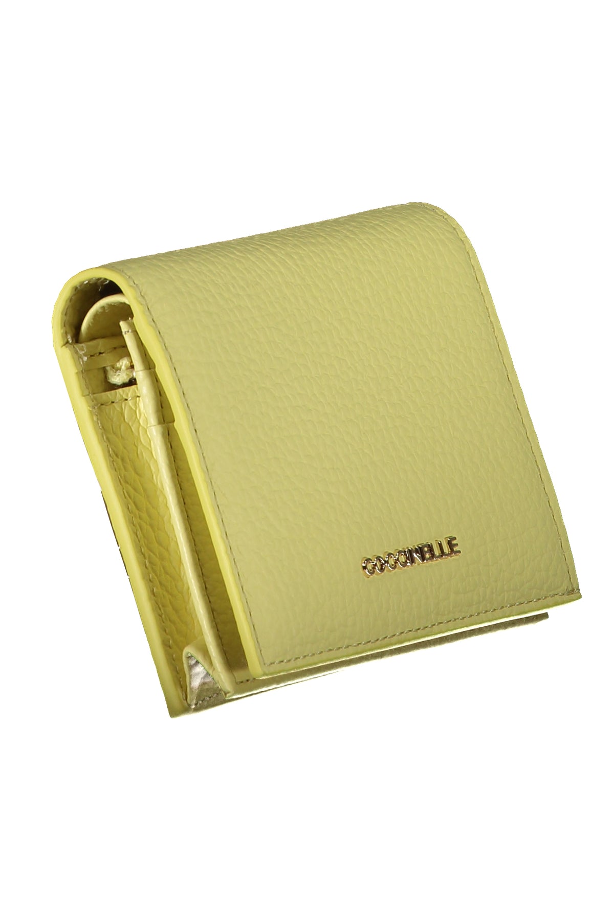 Coccinelle Wallet with 2 compartments - Yellow