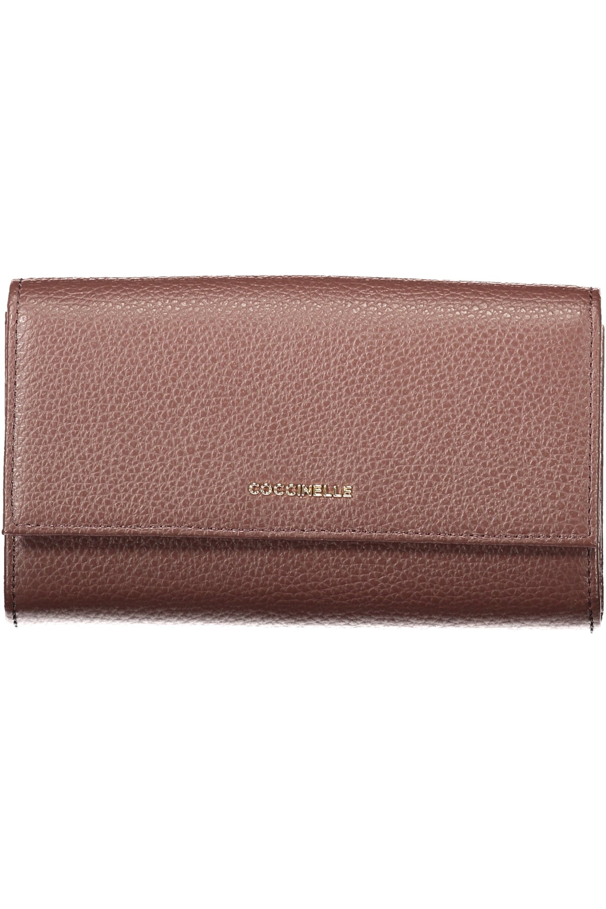 Coccinelle Metallic Soft Wallet - Brown