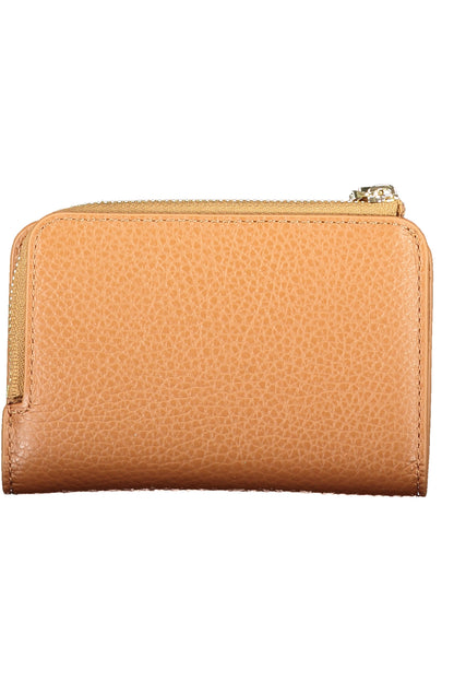 Coccinelle Metallic Soft Wallet - Brown