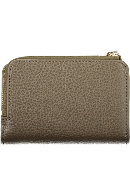 Coccinelle Metallic Soft Wallet - Brown