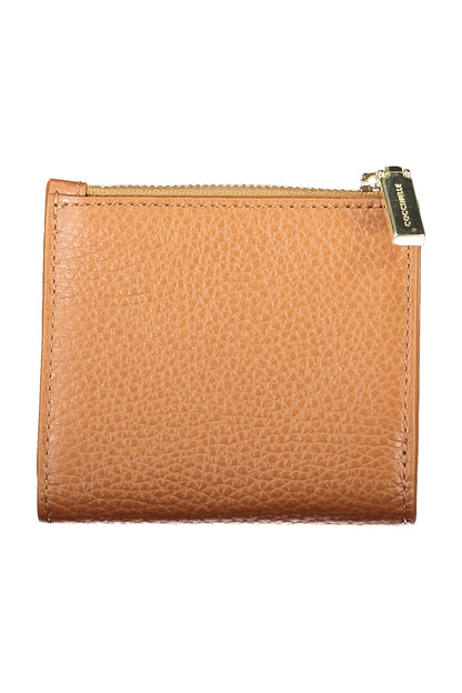Coccinelle Metallic Soft Wallet - Brown