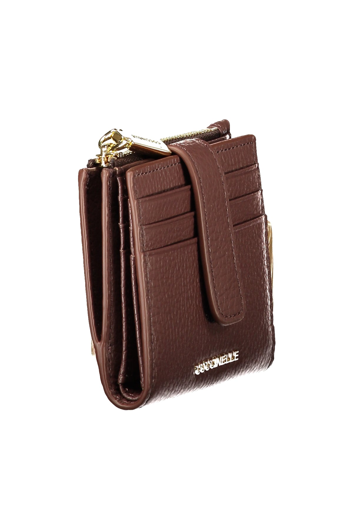 Coccinelle Metallic Soft Wallet - Brown