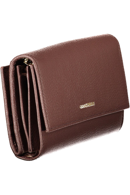 Coccinelle Metallic Soft Wallet - Brown