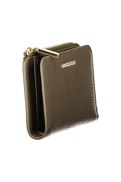 Coccinelle Metallic Soft Wallet - Brown