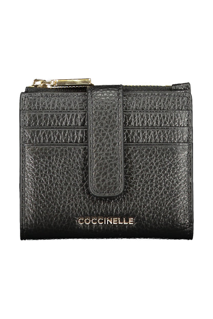 Coccinelle Metallic Soft Wallet - Black